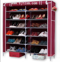 簡(jiǎn)約生活，有序收納——廠家直銷慶諾多功能3層組裝鞋架